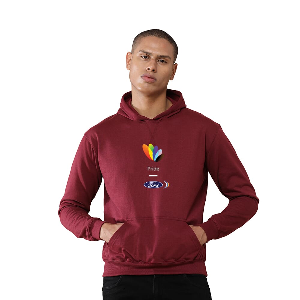 GB Pride Classic Hoodie - French Wine